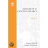 Advances in Cancer Research, Volume 18 door Jesse P. Greenstein