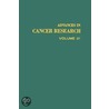 Advances in Cancer Research, Volume 27 door Onbekend