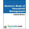 Beeton''s Book of Household Management by Mrs. Beeton