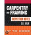 Carpentry and Framing Inspection Notes