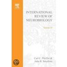 International Review Neurobiology V 18 door Unknown