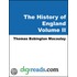 The History Of England, Volume Ii Of V