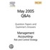 Cima May 2005 Risk And Control Strategy