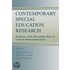 Contemporary Special Education Research