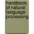 Handbook Of Natural Language Processing