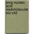 Prog Nucleic Acid Res&molecular Bio V42