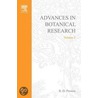 Advances in Botanical Research, Volume 2 door Technology'