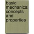 Basic Mechanical Concepts and Properties