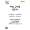 Cima May 2005 Q&a Performance Evaluation by Cima