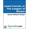 Lionel Lincoln, or The Leaguer of Boston door James Fennimore Cooper