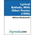 Lyrical Ballads, With Other Poems (1800)