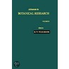 Advances in Botanical Research, Volume 10 door Harold W. Woolhouse