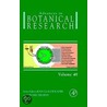 Advances in Botanical Research, Volume 48 door Michel Delseny