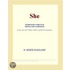 She (Webster''s French Thesaurus Edition)