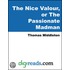The Nice Valour, or The Passionate Madman