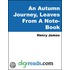 An Autumn Journey, Leaves From A Note-Book