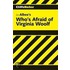 CliffsNotes Whos Afraid of Virginia Woolf?