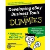 Developing eBay Business Tools For Dummies by Tim Harvey