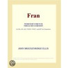 Fran (Webster''s French Thesaurus Edition) by Inc. Icon Group International