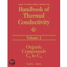 Handbook of Thermal Conductivity, Volume 1 door Carl L. Yaws