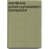 Membrane Protein-Cytoskeleton Interactions