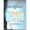 Passenger Transportation Services in Mexico by Inc. Icon Group International
