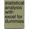 Statistical Analysis with Excel For Dummies door Schmuller Ph.D. Joseph