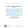 The 2007-2012 World Outlook for Milled Rice door Inc. Icon Group International