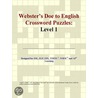 Webster''s Doe to English Crossword Puzzles door Inc. Icon Group International