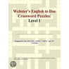 Webster''s English to Doe Crossword Puzzles door Inc. Icon Group International