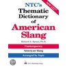 Ntc''s Thematic Dictionary Of American Slang door Richard Spears