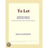 To Let (Webster''s Korean Thesaurus Edition)