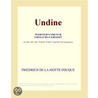 Undine (Webster''s French Thesaurus Edition) door Inc. Icon Group International