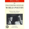 Who''s Who in Twentieth Century World Poetry door Onbekend