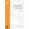 Advances in Heterocyclic Chemistry, Volume 49 door Alan R. Katritzky