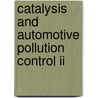 Catalysis And Automotive Pollution Control Ii door Crucq