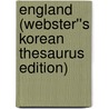 England (Webster''s Korean Thesaurus Edition) door Inc. Icon Group International