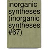 Inorganic Syntheses (Inorganic Syntheses #67) door Sons'