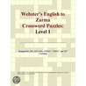 Webster''s English to Zarma Crossword Puzzles door Inc. Icon Group International