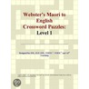 Webster''s Maori to English Crossword Puzzles door Inc. Icon Group International