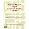 Webster''s Shona to English Crossword Puzzles door Inc. Icon Group International