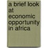 A Brief Look at Economic Opportunity in Africa