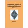 Advanced Topics in Database Research, Volume 5 door Keng Siau