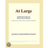 At Large (Webster''s French Thesaurus Edition) door Inc. Icon Group International