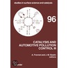 Catalysis And Automotive Pollution Control Iii door A. Frennet