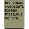 Immensee (Webster''s Korean Thesaurus Edition) door Inc. Icon Group International