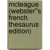 McTeague (Webster''s French Thesaurus Edition) by Inc. Icon Group International