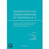 Nondestructive Characterization of Materials X by Robert E. Green