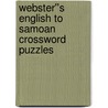 Webster''s English to Samoan Crossword Puzzles door Inc. Icon Group International