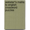 Webster''s Malila to English Crossword Puzzles door Inc. Icon Group International